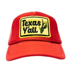 Tumbleweed Texstyles Texas Y'all Prickly Pear Red Cap
