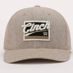 Cinch Heather Khaki Flex Fit Cap