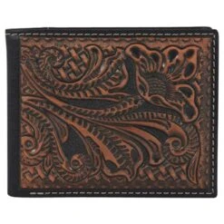 Tony Lama Tooled Bifold Wallet