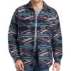 Ariat Men's Chimayo Retro Navy Aztec Shirt Jacket -Western Cowboy Store 158385 default l