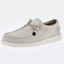 Heydude Men`s Hey Dude Wally Eco- Linen Beige