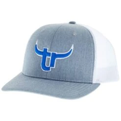 Teamroper Team Roper Grey And White Cap