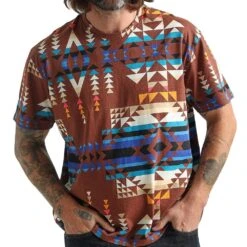 Wrangler Men's X Pendleton Print T-Shirt