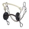 Reinsman Martha Josey Go Around Low Port Mullen Rope Nose Combo Gag Bit -Western Cowboy Store 161455 default l