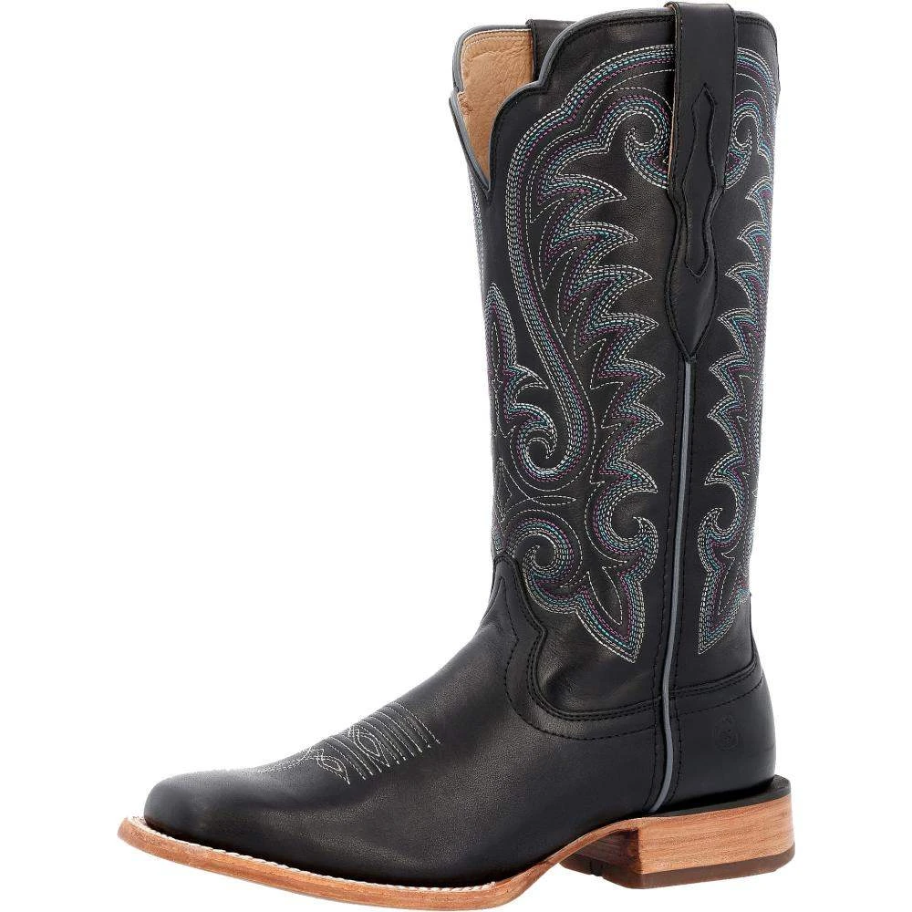 Durango Boots Women's Arena Pro Black Mulberry Vamp 13 In Black Top Cowgirl Boot 3 Durango Boots Women's Arena Pro Black Mulberry Vamp 13 In Black Top Cowgirl Boot