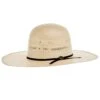 NRS 20X Two Tone Double Row Vent 4 1/2 Inch Brim Open Crown Straw Cowboy Hat -Western Cowboy Store 161805 default l
