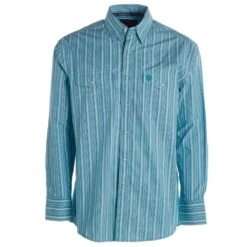Wrangler Men's George Strait Long Sleeve Button Down