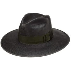 Stetson Hats Tri-City Black Fashion Straw Hat