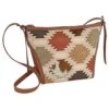 Catchfly Southwest Color Block Bucket Bag With Brindle Inlay -Western Cowboy Store 162707 default l