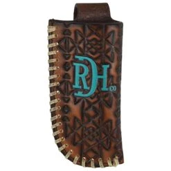 Mens Red Dirt Hat Co Knife Sheath Rawhide Laced Edge