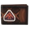 Mens Red Dirt Hat Bifold Card Case W/Magnet Clip Thunderbird Logo Patch -Western Cowboy Store 162920 default l