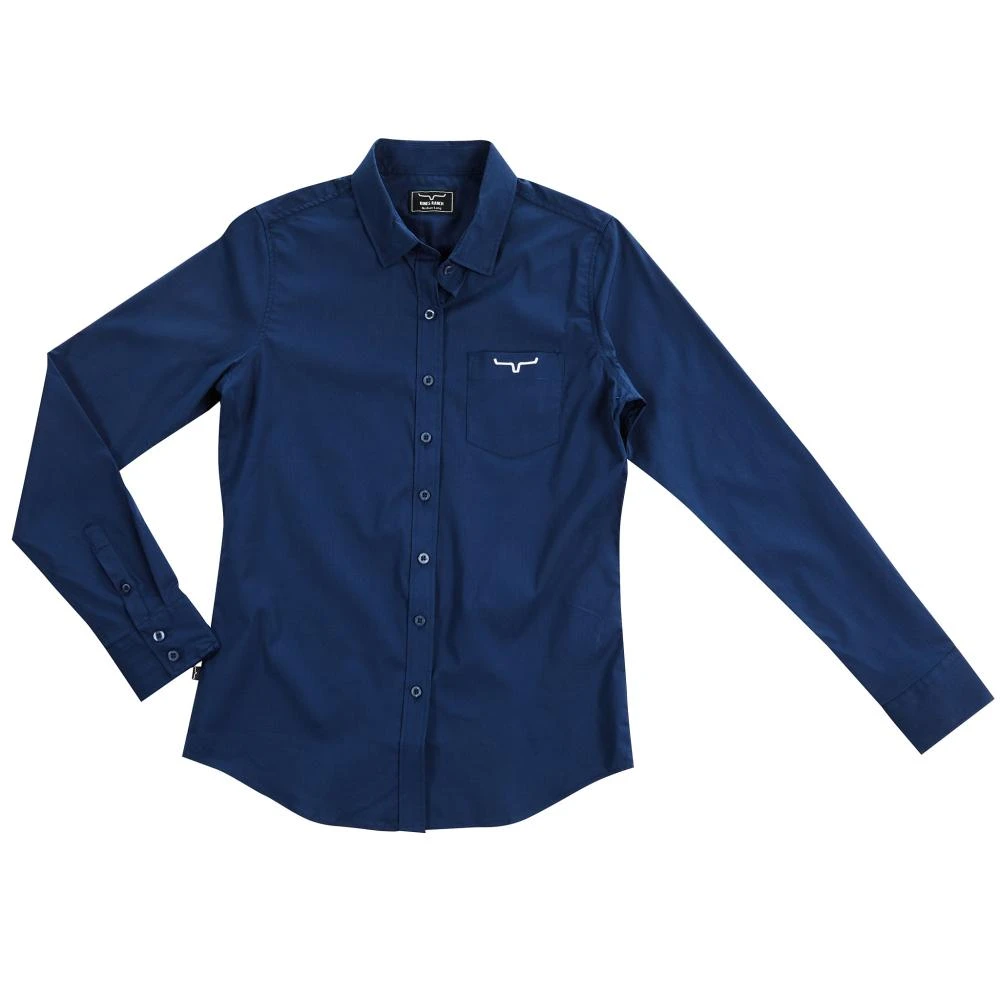 Kimes Ranch Women's Kimes Ranch Navy Team Shirt 3 Kimes Ranch Women's Kimes Ranch Navy Team Shirt