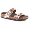 Roper Footwear Women's Jezebel Cow Print Hair On Hide Slide Sandal -Western Cowboy Store 164641 default l