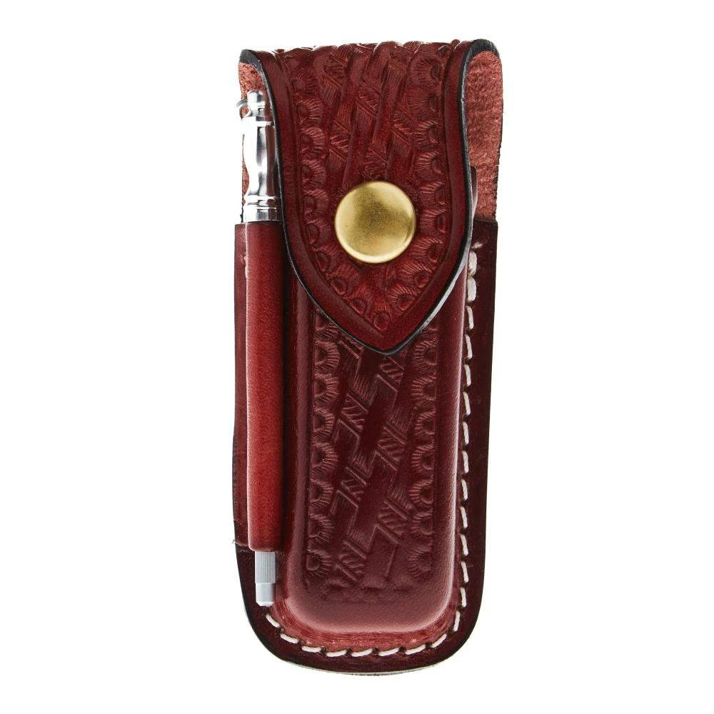 Victorinox Swissarmy Zermatt Pouch With Steel, Medium Brown Leather 3 Victorinox Swissarmy Zermatt Pouch With Steel, Medium Brown Leather