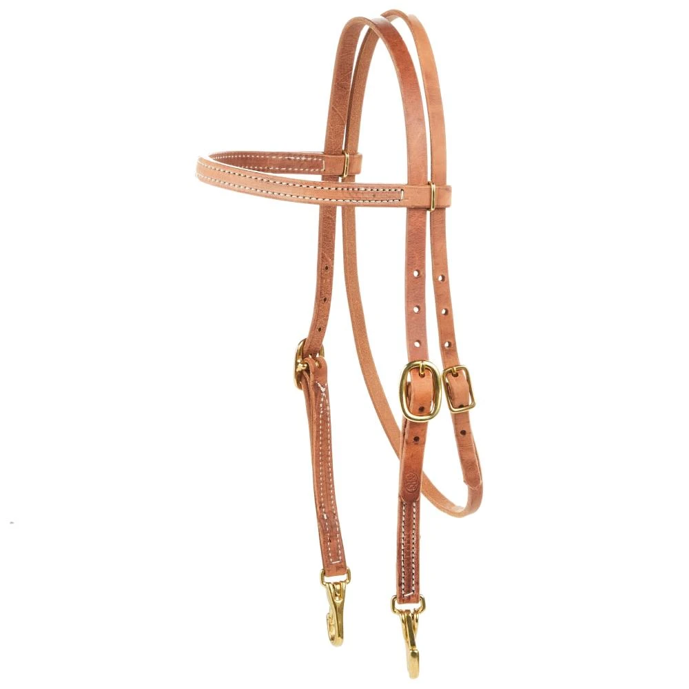 NRS Straight Browband Headstall W/snaps 3 NRS Straight Browband Headstall W/snaps