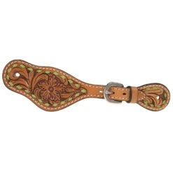 Rafter T Ranch Company Youth Floral Spur Strap With Buckstitching -Western Cowboy Store 166829 434596