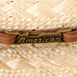 American Hats Sisal Vented Open Crown 4-1/4in. Brim Straw Cowboy Hat -Western Cowboy Store 1804S2CWHIS42 4