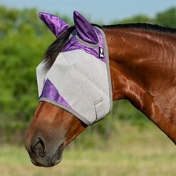 Cashel Company Patterned Warmblood Crusader Fly Mask With Ears -Western Cowboy Store 207171 631799