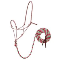 Weaver Leather Ecoluxe Bamboo Rope Halter With 10ft Lead -Western Cowboy Store 213330 658078