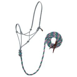 Weaver Leather Ecoluxe Bamboo Rope Halter With 10ft Lead -Western Cowboy Store 213330 658079