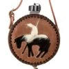 NRS Leather-Covered Canteen With Inlay 2 NRS Leather-Covered Canteen With Inlay -Western Cowboy Store 224173 710661