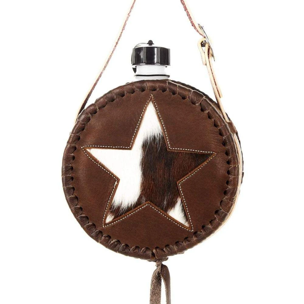 NRS Leather-Covered Canteen With Inlay 5 NRS Leather-Covered Canteen With Inlay - Image 3