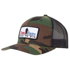 Classic Camo/Black Embroidered Patch Logo Cap