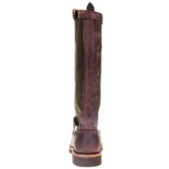 Chippewa Footwear Mens Chippewa 17` CUTTER BACK ZIP MOCC TOE SNAKE BOOT -Western Cowboy Store 23923 3