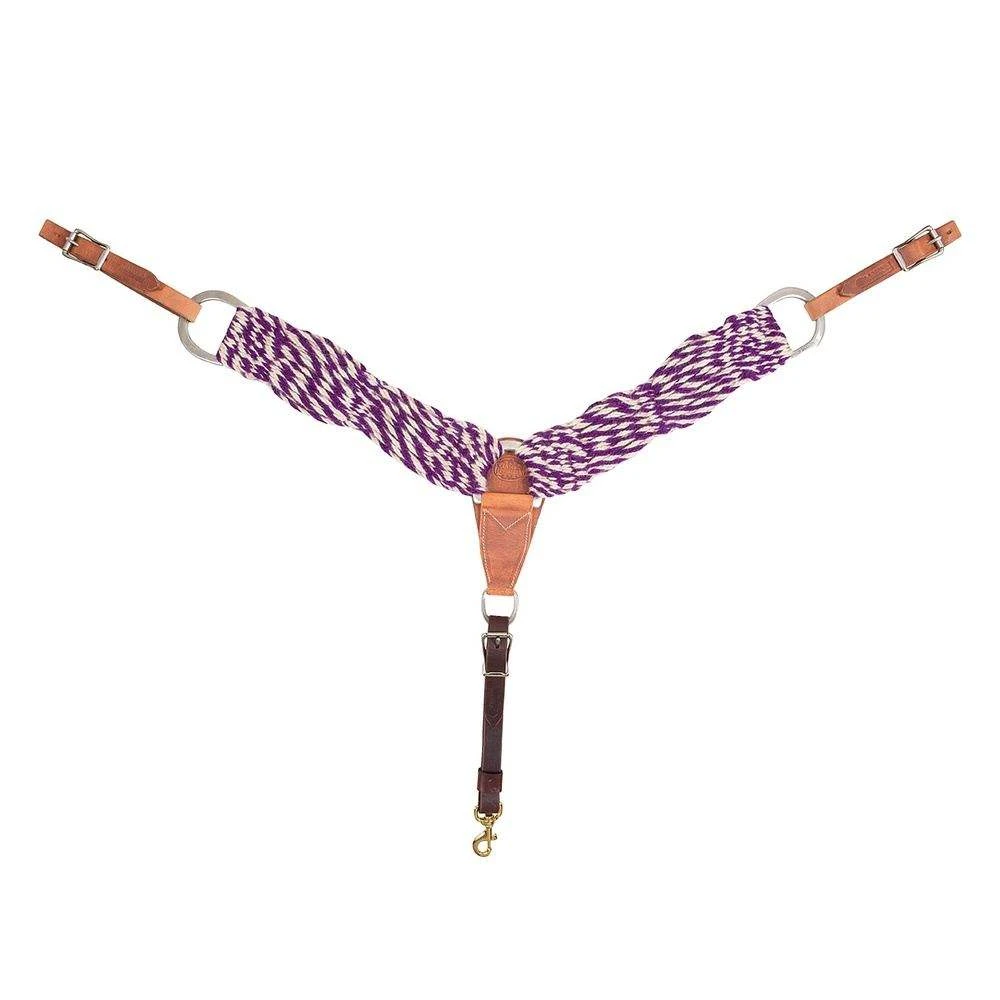 Martin Saddlery 3 Inch Dyed Mohair Breast Collar 4 Martin Saddlery 3 Inch Dyed Mohair Breast Collar - Image 2