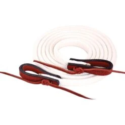 1/2 In 8-1/2 Ft Flat Waxed Nylon Roping Reins