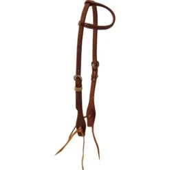 Cowperson Tack Day Worker Double Buckle 5/8in. Slide Ear Headstall