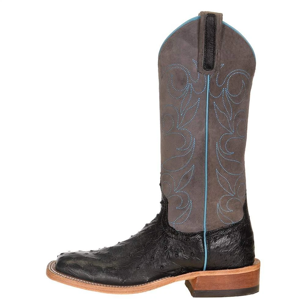 Anderson Bean Women's Black Full Quill Ostrich With Smoked Bacon Top 5 Anderson Bean Women's Black Full Quill Ostrich With Smoked Bacon Top - Image 3