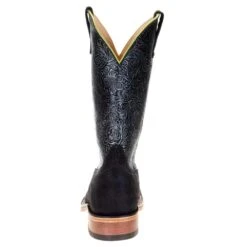 Anderson Bean Men's Anderson Bean Black Buffed Elephant 13in. Silver Tongue Western Tool Square Toe Boots 10 Anderson Bean Men's Anderson Bean Black Buffed Elephant 13in. Silver Tongue Western Tool Square Toe Boots -Western Cowboy Store 325037 3
