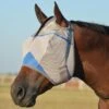 Cashel Company Wounded Warrior Crusader Blue Horse Fly Mask -Western Cowboy Store 44489 default l