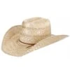 American Hats Sisal Vented Open Crown 4-1/4in. Brim Straw Cowboy Hat -Western Cowboy Store 47068 default l