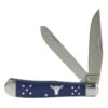 Cattlemans Cutlery Blue Trapper Pocket Knife