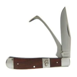 Cattlemans Cutlery Rosewood Farriers Trapper Knife