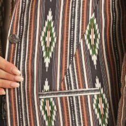 Rock & Roll Denim Women's Aztec Print Blazer -Western Cowboy Store 52 3030 2