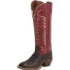 Tony Lama Men's Brown Rosston 16in Buckaroo Cowboy Boots -Western Cowboy Store 58116 default l