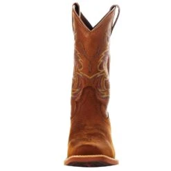 Justin Boots Men's Justin Cowman Cognac Cowboy Boot -Western Cowboy Store 7314 2