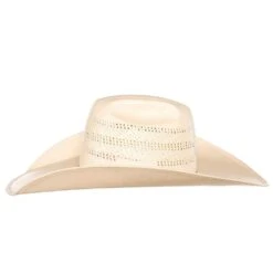 American Hats Triple Fancy Vented Ivory 5in. Brim Straw Hat 9 American Hats Triple Fancy Vented Ivory 5in. Brim Straw Hat -Western Cowboy Store 7400S2CBLK5 21