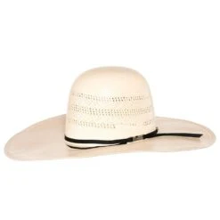 American Hats Triple Fancy Vented Ivory 5in. Brim Straw Hat 11 American Hats Triple Fancy Vented Ivory 5in. Brim Straw Hat -Western Cowboy Store 7400S2CBLK5 41