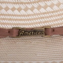 American Hats Ivory And Tan 7700 4in. Brim Open Straw Cowboy Hat 9 American Hats Ivory And Tan 7700 4in. Brim Open Straw Cowboy Hat -Western Cowboy Store 7700S2CWHIS4 4