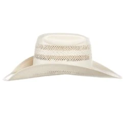 American Hats AHC 8100 Rancher Drilex Fancy Vent Ivory 4 1/4in. Brim Cowboy Hat -Western Cowboy Store 8100RC2CAHS42 2