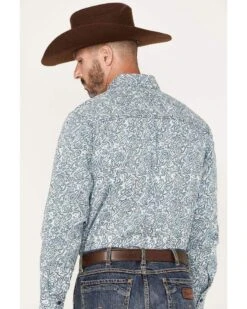 Wrangler Men's Retro Premium Long Sleeve Button Down -Western Cowboy Store 819vmnNb8yL