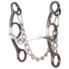 Classic Diamond Short Shank O Ring Square Snaffle Bit -Western Cowboy Store 92664 default l