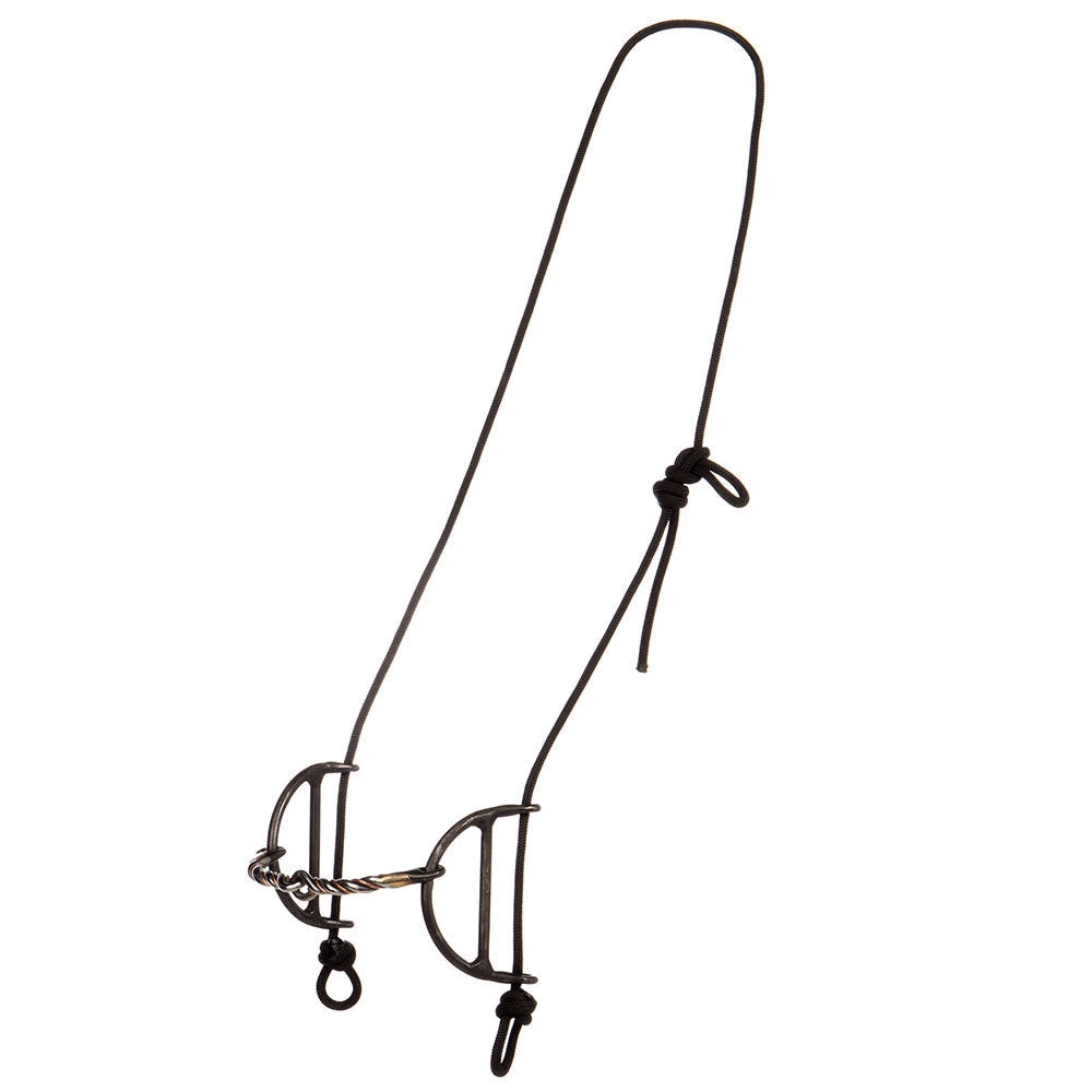 Dutton Bits Twisted Sweet/Copper Draw Gag Bit & Headstall 3 Dutton Bits Twisted Sweet/Copper Draw Gag Bit & Headstall