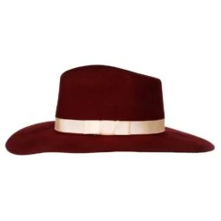 Women's M+F Beige With Cream Band Fashion Hat -Western Cowboy Store 98T7890309 2
