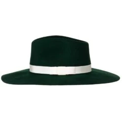 Women's M+F Green With White Band Fashion Hat -Western Cowboy Store 98T7890728 2