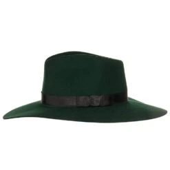 Women's M+F Green With Black Band Fashion Hat -Western Cowboy Store 98T7890828 2